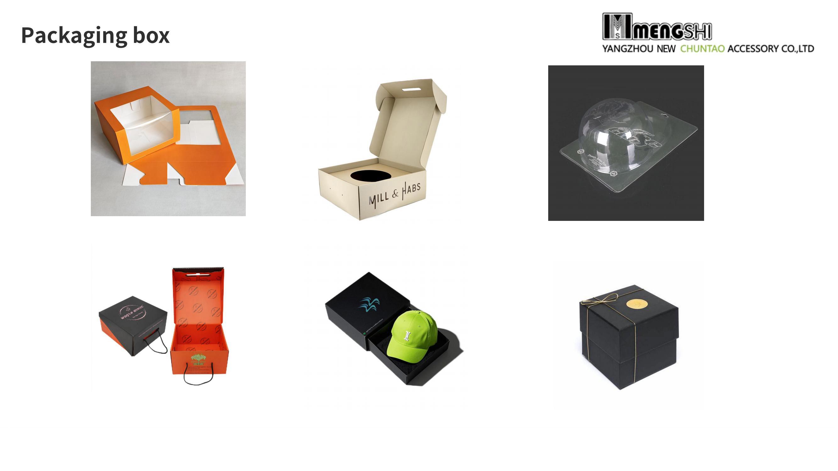 packaging box display stand