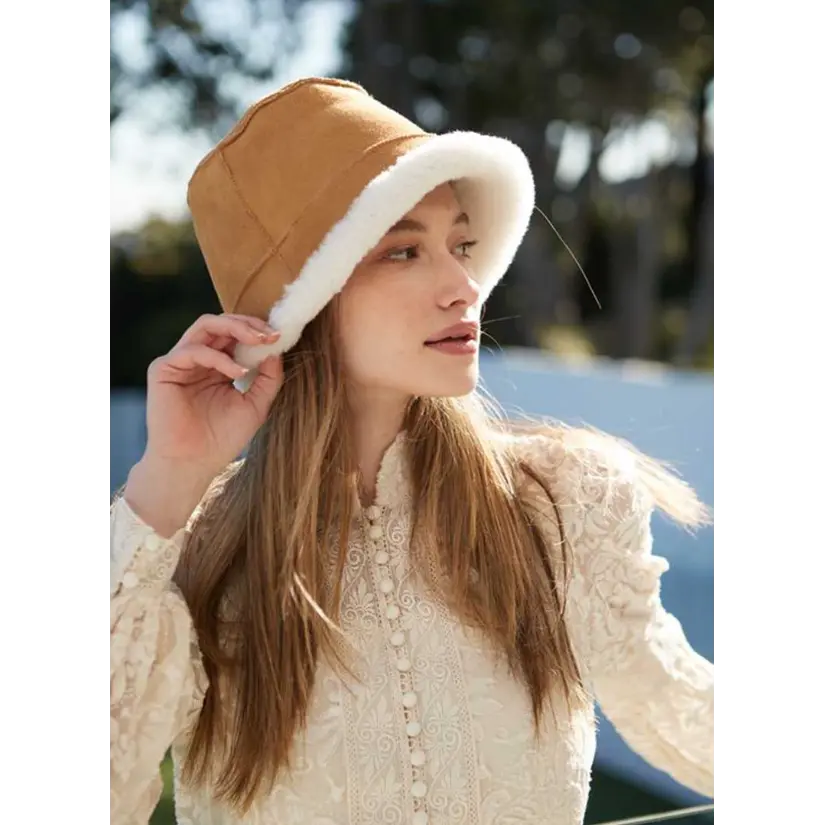 Winter Warmth Favorite: Lamb Wool & Fur Bucket Hats, Where Warmth Meets Fashion